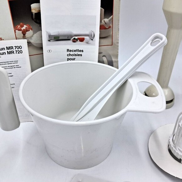 Braun Multipractic Set - MR700 - Type 4181 - Variable Speed- Complete Set - Picture 3 of 16